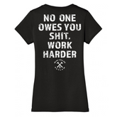 GIRLS S/S WORK HARDER