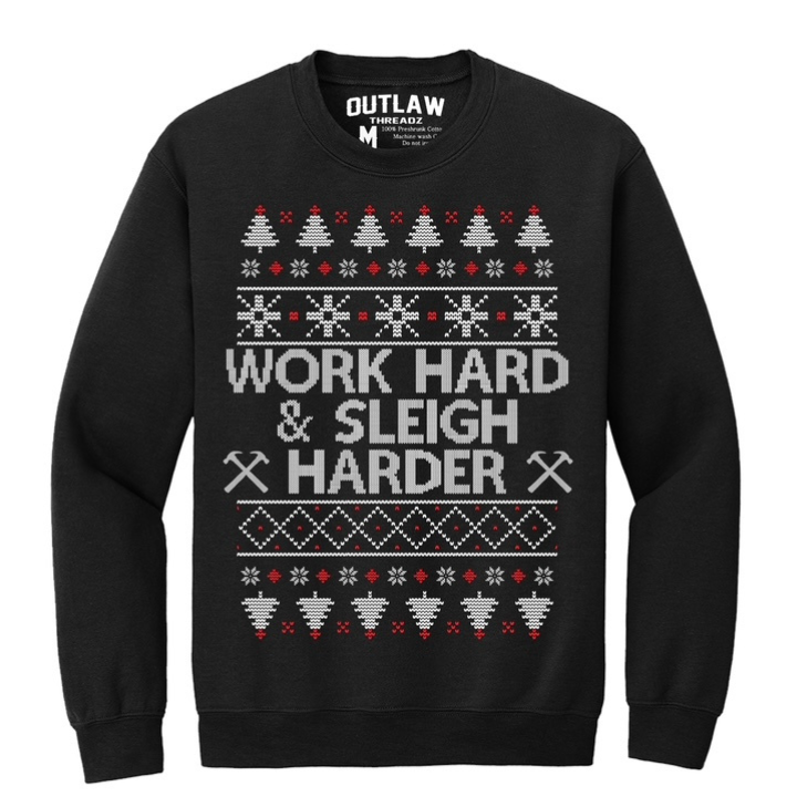 CREWNECK SLEIGH HARDER