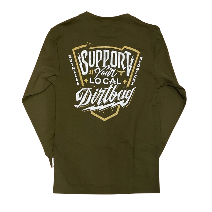 FR L/S SUPPORT LOCAL DIRTBAG