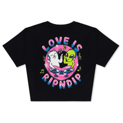 GIRLS CROP LOVE IS RIPNDIP