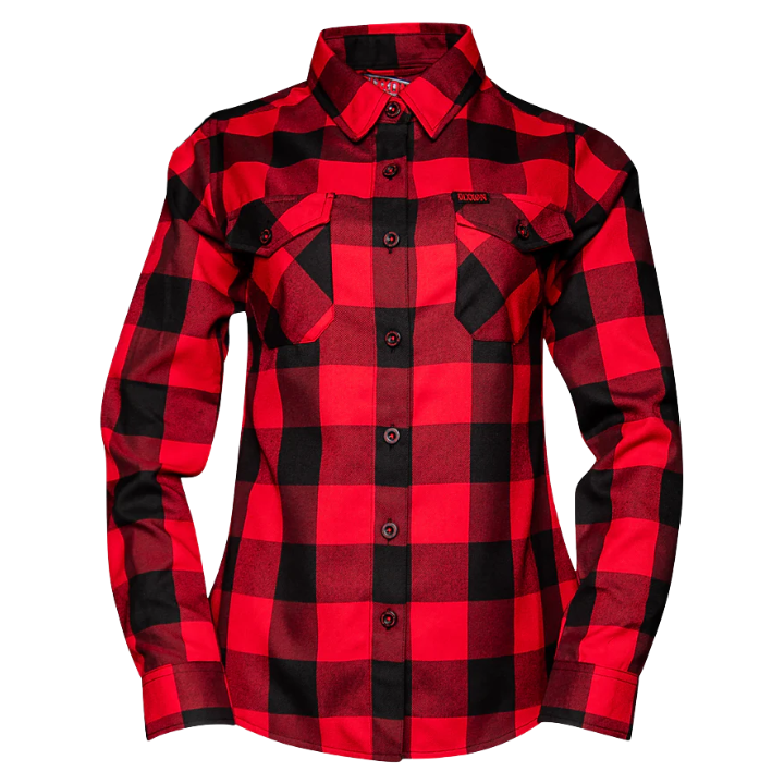GIRLS FLANNEL RED RUM