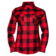 GIRLS FLANNEL RED RUM
