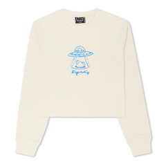 GIRLS L/S CROP BLONDED
