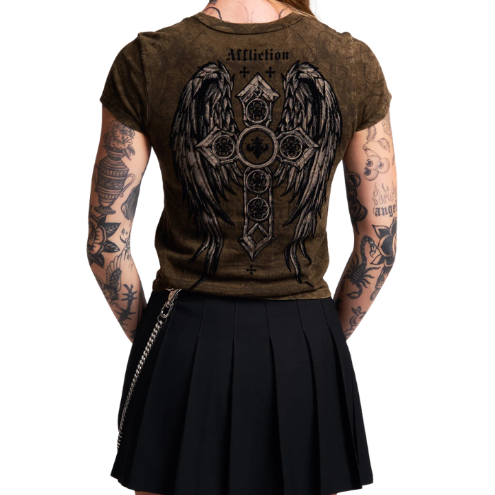 GIRLS S/S CROSSED