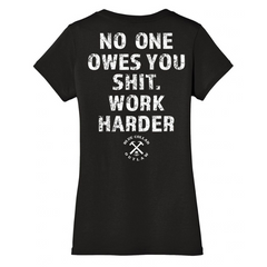 GIRLS S/S WORK HARDER