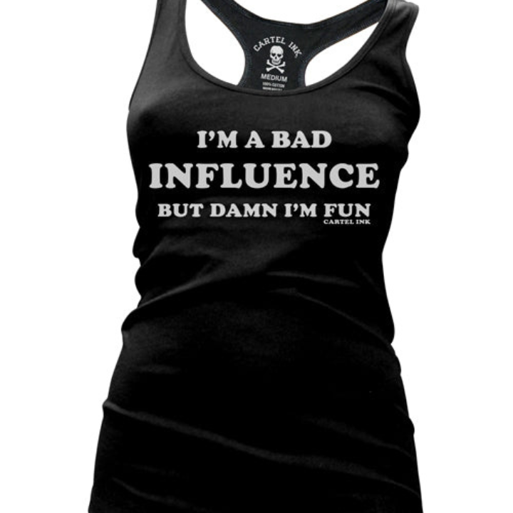 GIRLS TANK BAD INFLUENCE