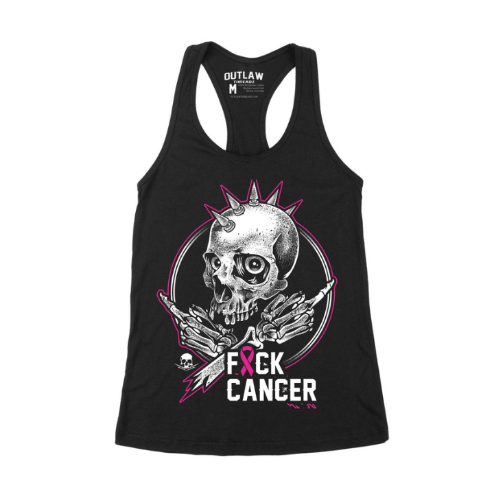 GIRLS TANK FUCK CANCER