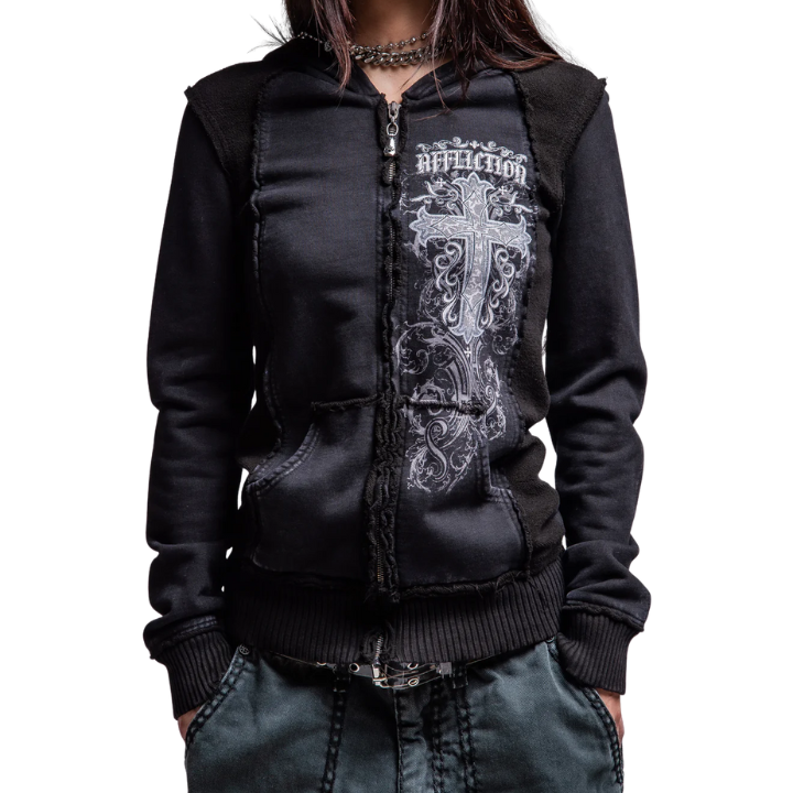 GIRLS ZIP HOODY JASMINE