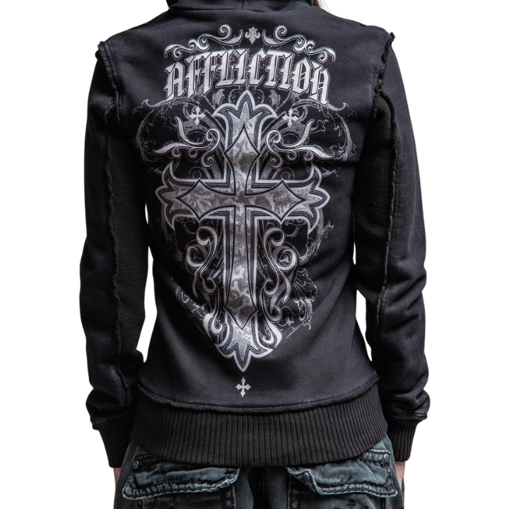 GIRLS ZIP HOODY JASMINE