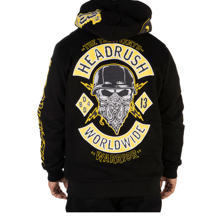 HOODY CONQUERED YELLOW