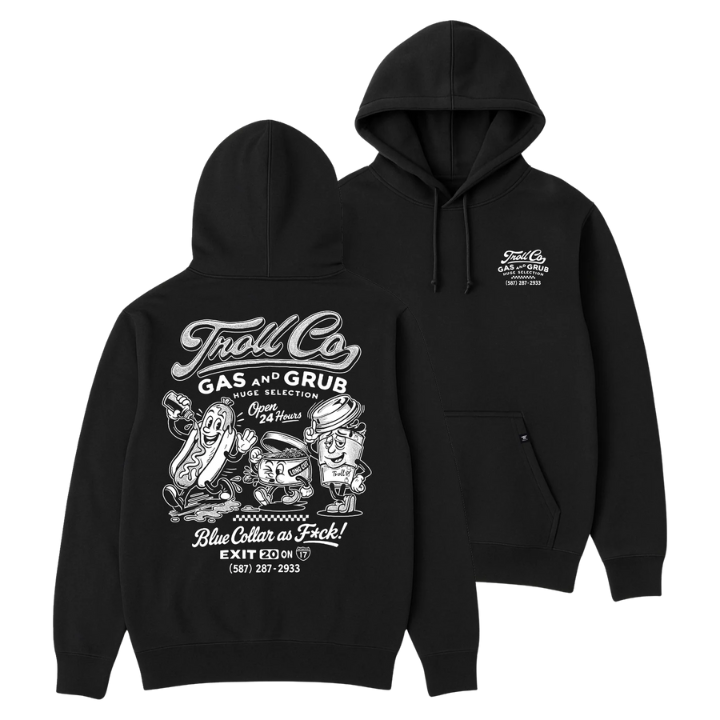 HOODY GAS AND GRUB