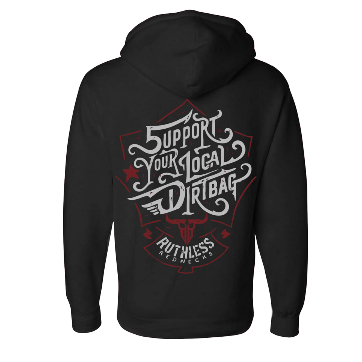 HOODY SUPPORT LOCAL DIRTBAG