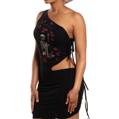 GIRLS DRESS WINGED REAPER
