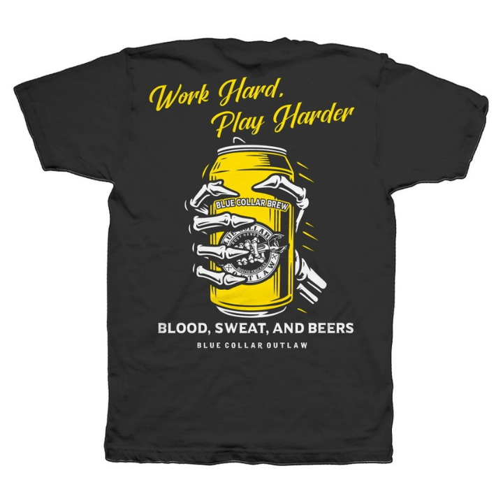S/S BLOOD SWEAT AND BEERS