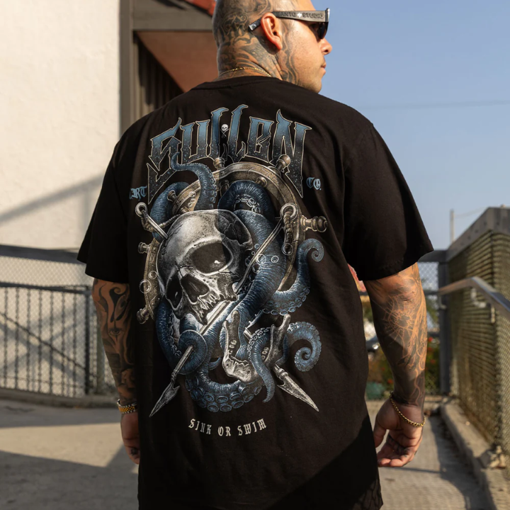 S/S HARPOON SKULL