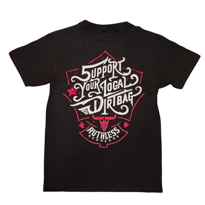 S/S SUPPORT LOCAL DIRTBAG