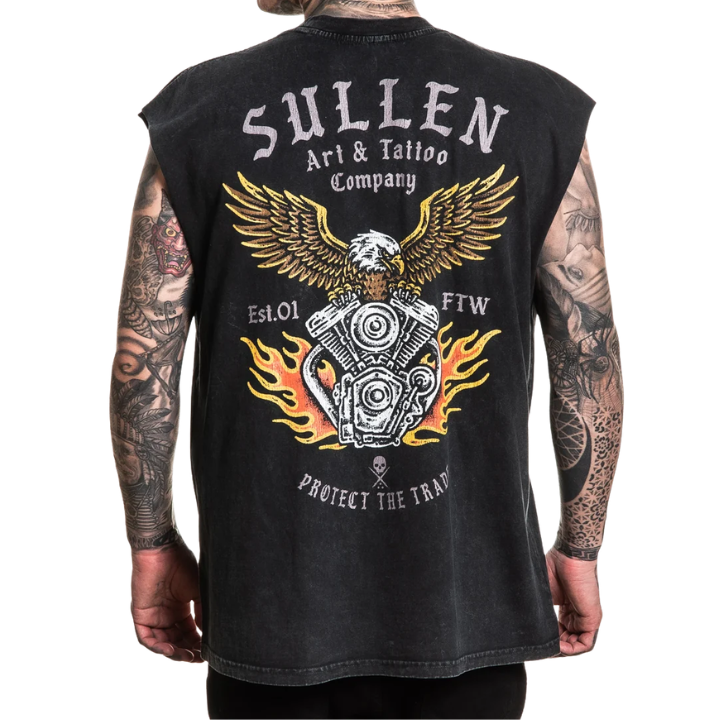 SLEEVELESS TEE LIVE FREE