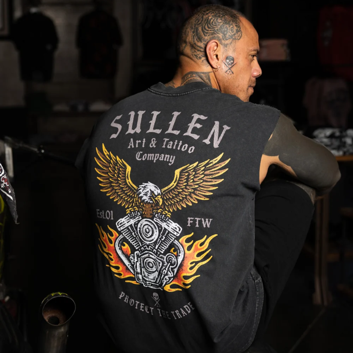 SLEEVELESS TEE LIVE FREE
